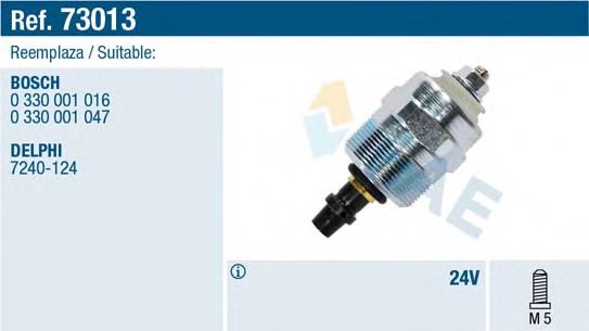 FAE 73013 Fuel Cut-off, injection system